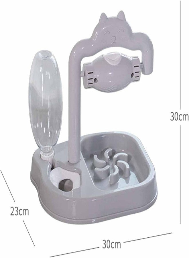 TGOPIT موزع طعام أوتوماتيكي للحيوانات الأليفة من TGOPIT: وعاء ماء دوار للحيوانات الأليفة، يُعاد تعبئته بالجاذبية، سهل التنظيف، لوازم تغذية ذاتية للحيوانات الصغيرة والكبيرة، الجراء والقطط (قطعة واحدة) - Image 4